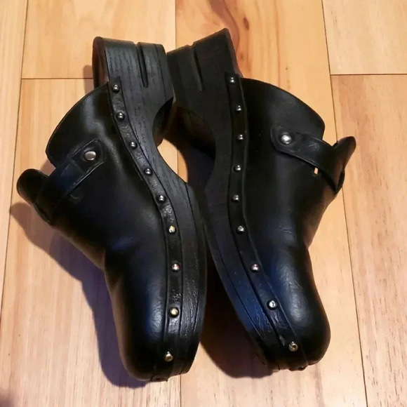 Natural Soul by Naturalizer black Clogs size 8.5 - Picture 4 of 9